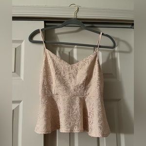 Charlotte Russe Large Pink Spaghetti top